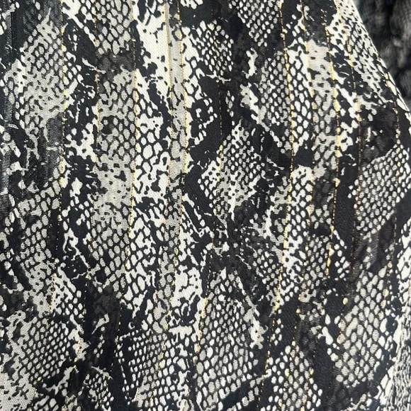 NWT ZARA ANIMAL PRINT MIDI DRESS size S - Picture 6 of 11